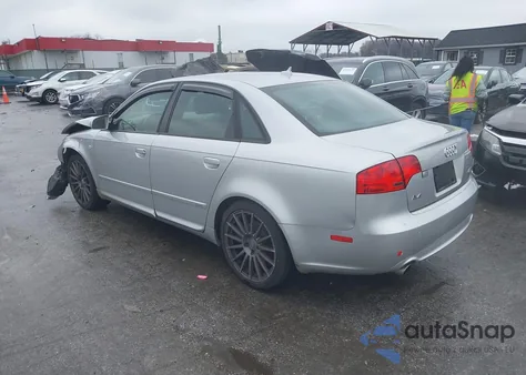 2007 Audi A4 2.0T из США, поврежденный, VIN WAUEF78E97A012887